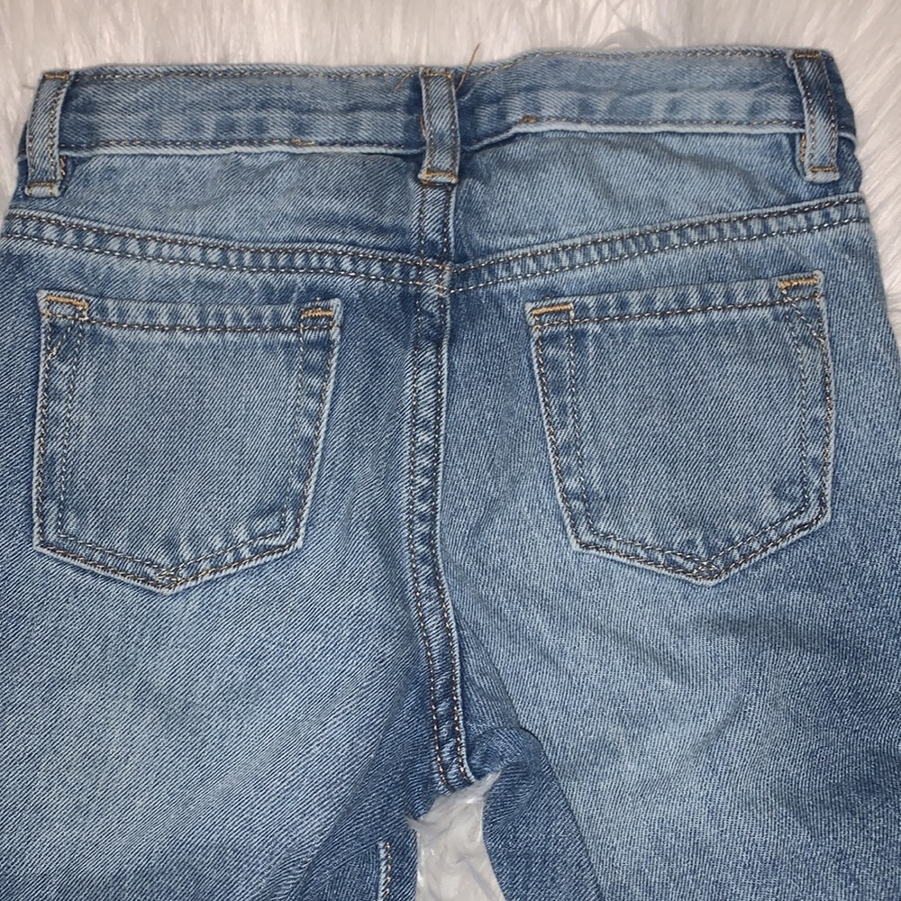 Gap Girlfriend Embellished Patches Jean Size 4 - Picture 8 of 12